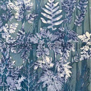 Botanical Cyanotype art work