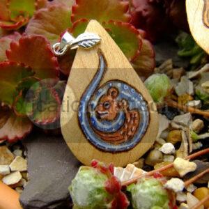 Pyrography Marginalia pendants