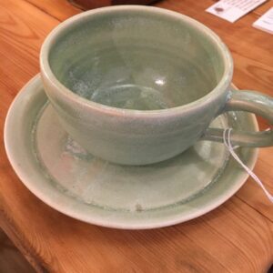 Ceramic Cup and Saucer