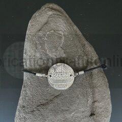 Ancient coin bracelet.