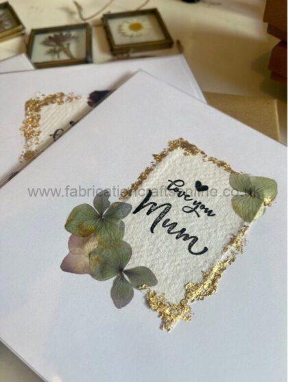 elm pressed flower greetings card   jpeg fabric tea cosy made from cotton blend with calico lining and  layers of insulation