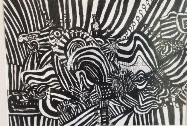 paroxysm hand signed a print age
jude is a young artist who loves creating black and white drawings he enjoys turning simple ideas into fun and detailed pictures using just lines and patterns his artwork is inspired by imagination stories and the world around him jude hopes his prints make people smile and show how creative black and white art can be