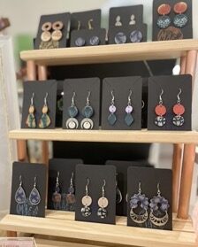 Mixed Polymer Clay Earrings Stainless Steel