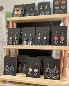 Colourful Polymer Clay Earrings Stainless Steel