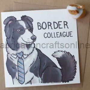 Watercolour animal greetings card