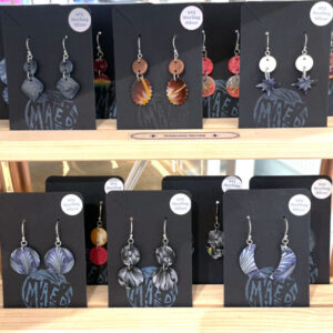 Mixed Sterling Silver Polymer Clay Earrings