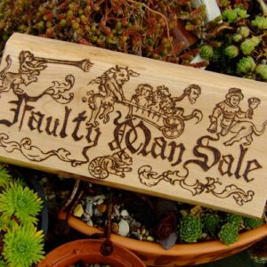Signs of our times - Pyrography signs