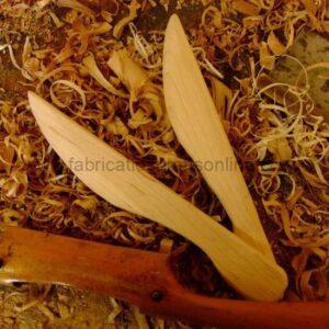 Hand carved butterknife