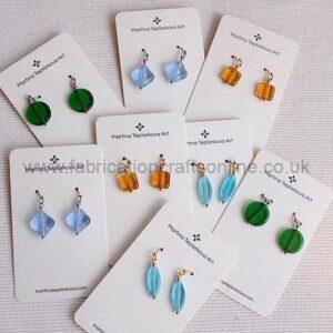 Glass Bead Earrings