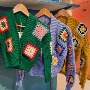 Handmade crochet cardigan