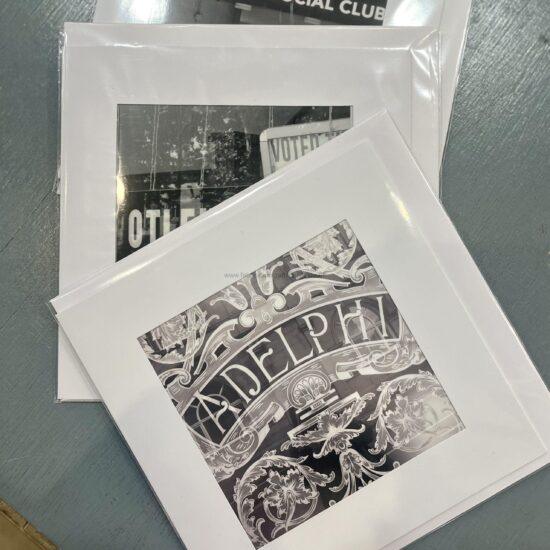 alttag leeds pub cards elm leeds pub cards a square black and white photograph mounted in a white card left blank for your own greetings
perfect for fathers day birthdays and bringing back great memories