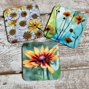 ELM Floral Coasters