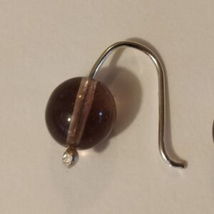 Large beaded earrings