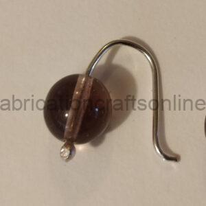 Large beaded earrings