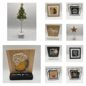 String Art Wooden Decorations