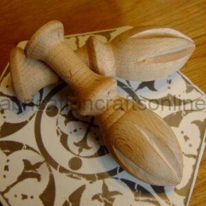 Turned wooden Lemon squeezer