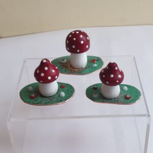 Mini Wooden Mushroom