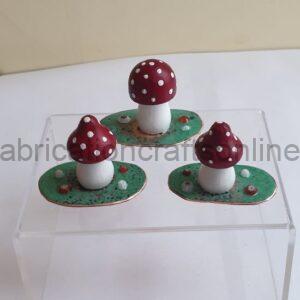 Mini Wooden Mushroom