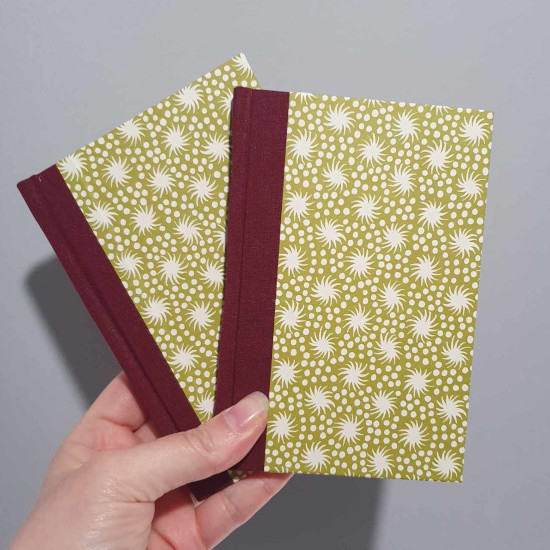 handmade books using a variety of designs and styles 