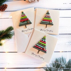 3D Handmade Christmas Tree Card