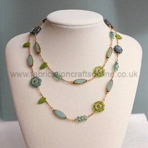 Small Statement Beaded Necklace