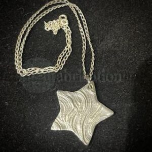Star Pendant on a Sterling Silver Chain 18"