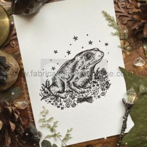 A6 Toad Familiar Art Prints