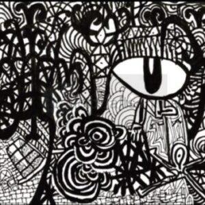 ‘Dali’ hand signed A4 print, 2022 age 8