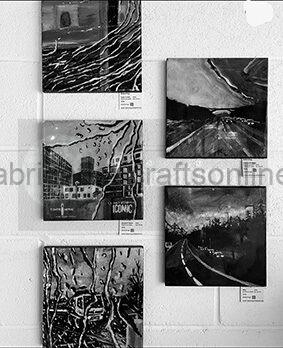 framed mouthy prints
art prints of various mouthy designs mixed media illustrations in fabulous and leeds themed
more prints from original acrylic portrait paintings
all framed in a black wooden frame with glass insert