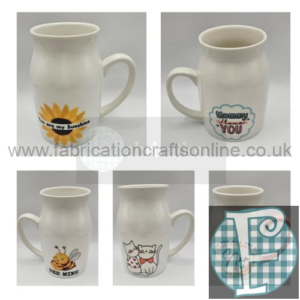 Ceramic Milk Mug Vase