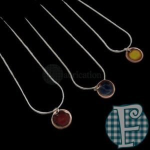 Necklace with copper pendent