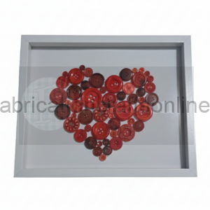 Red Heart Framed