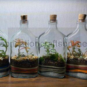 Flask Terrarium