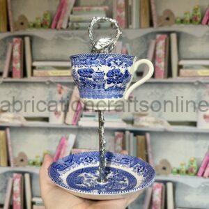 LDC00010 Upcycled Tea Cup Jewellery Holder