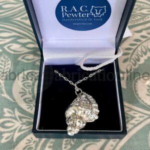 Large Shell Pendant on a Sterling Silver Chain