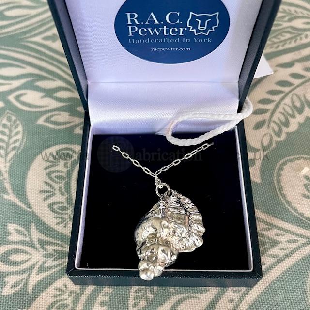 pewter ivy leaf earrings with sterling silver wires and choice of semi precious cabochon 