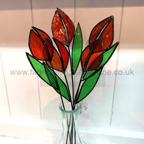 buy in store leeds or click and collect only

a large single purple wildflower and leaves vase included 