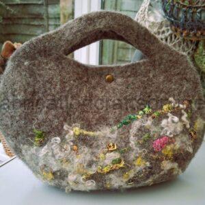 small felted handbag 