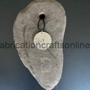 Ancient coin pendant