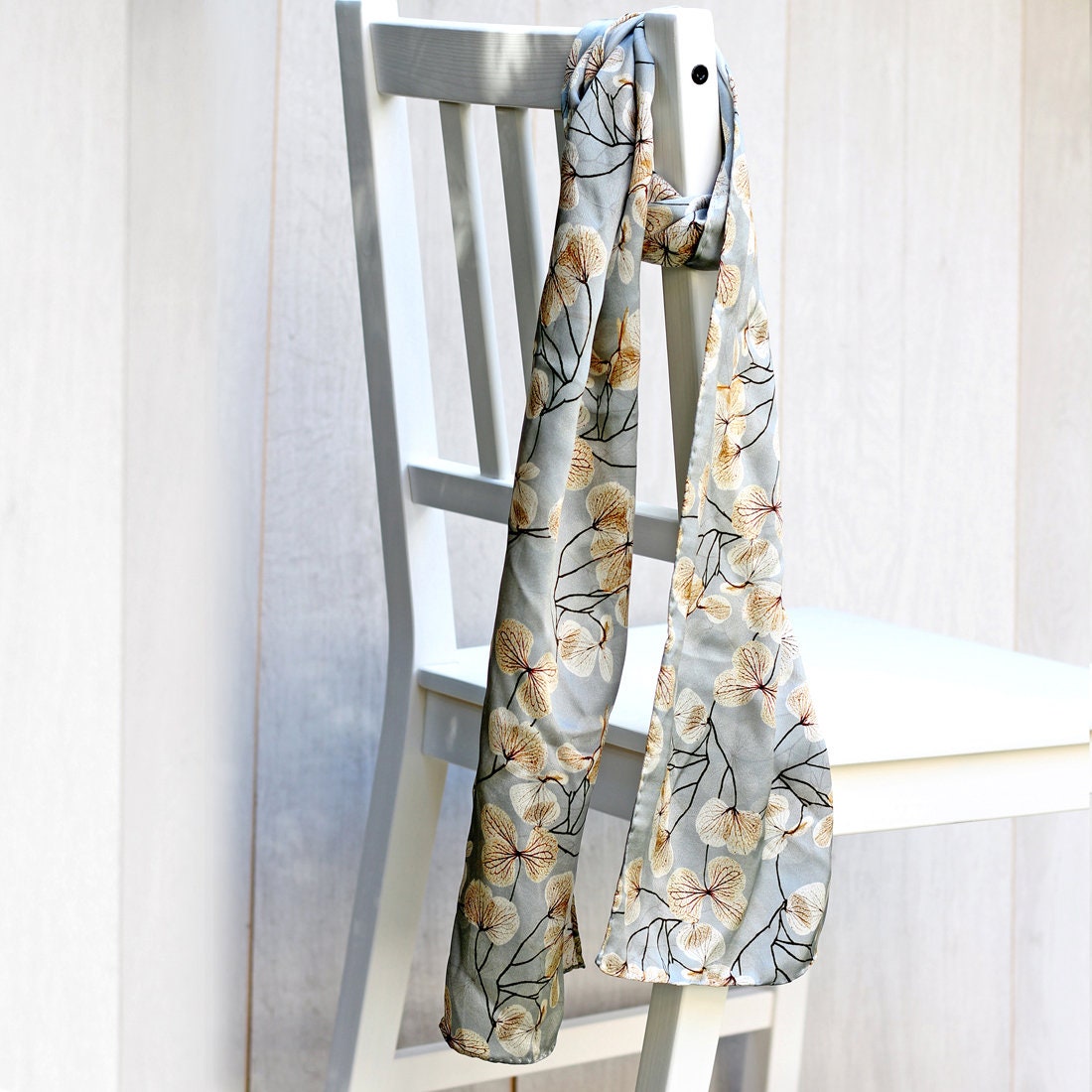 set of silk scrunchies  or  