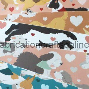 Animal wrapping paper sheet