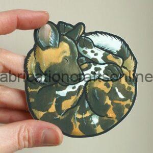 Animal sticker or magnet