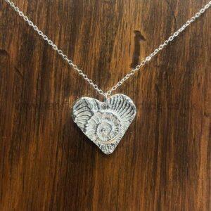 Pewter Heart Pendant