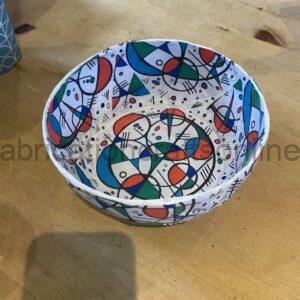 <ol>
 	<li>handmade hand painted irregular bowls</li>
</ol>