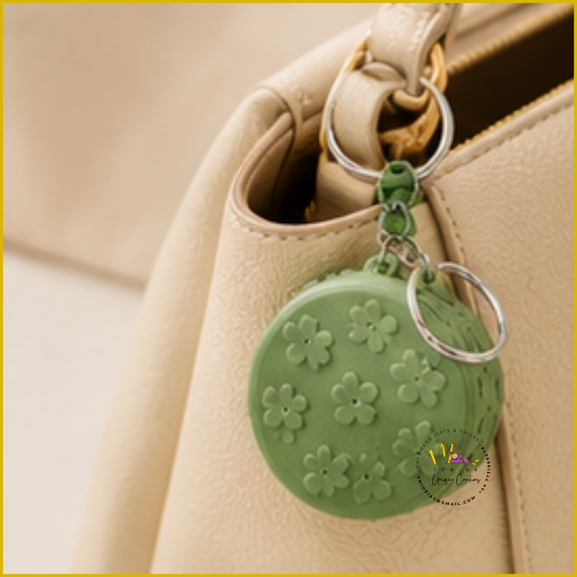 Travel Storage Case travel in style with this elegant and practical cotton pad travel case
