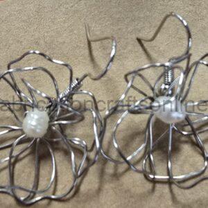 stainless steel wire earrings