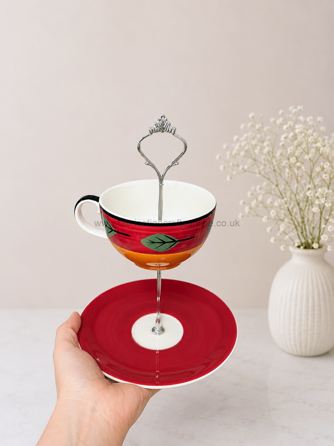 Upcycled Tea Cup Jewellery ldc upcycled tea cup jewellery holder
this product is click and collect only not for shipping
this photo is for a general idea please visit the shop to see the full homeware collection
they make the perfect gift for any occasion whether its a birthday anniversary or just to show your love
go on and make someones day with a very special and unique gift
or why not just treat yourself