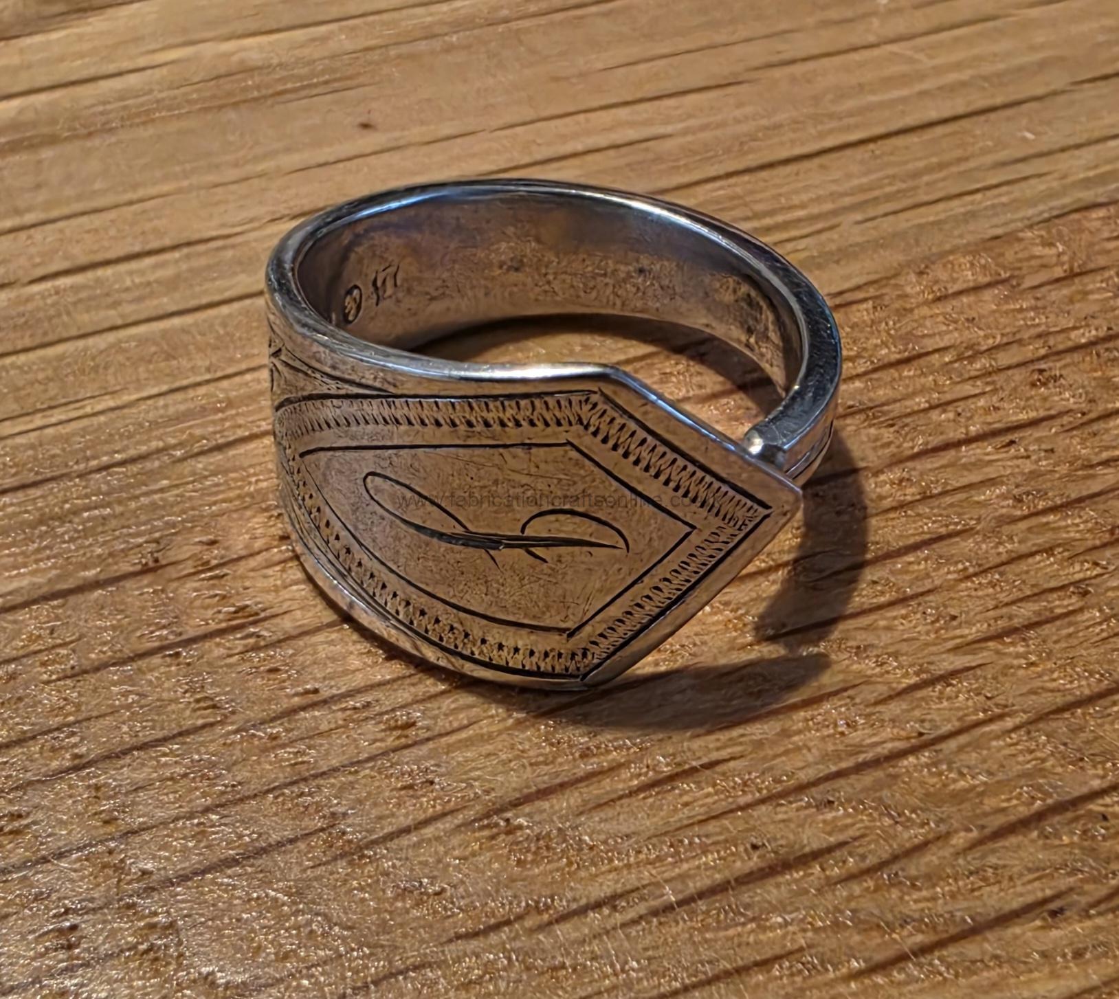 Spoon Ring Rolex handcrafted genuine rolex spoon ring created from a vintage rolex collectors spoon featuring the iconic rolex crown and swiss cross motif this unique ring has been carefully shaped and polished into a bold statement piece uk size k½