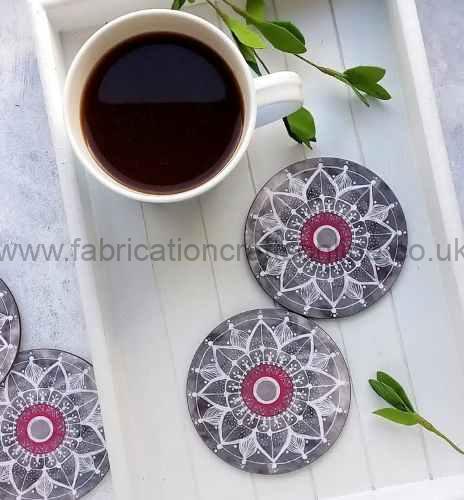 mandala coasters