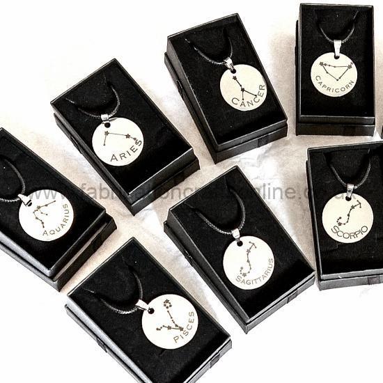 engraved art jewellery available in store or click and collect only
laser engraved art on stainless steel pendants and earrings designs include tarot zodiac mythical gothic animals and leeds
pendants are on a leather and stainless steel chain or choker earring wires are sterling silver
pendants supplied boxed and earrings on an earring card